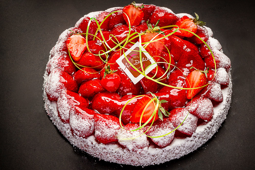 Tarte à la fraise